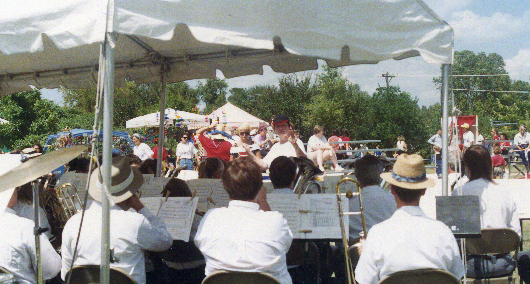 An outdoor concert